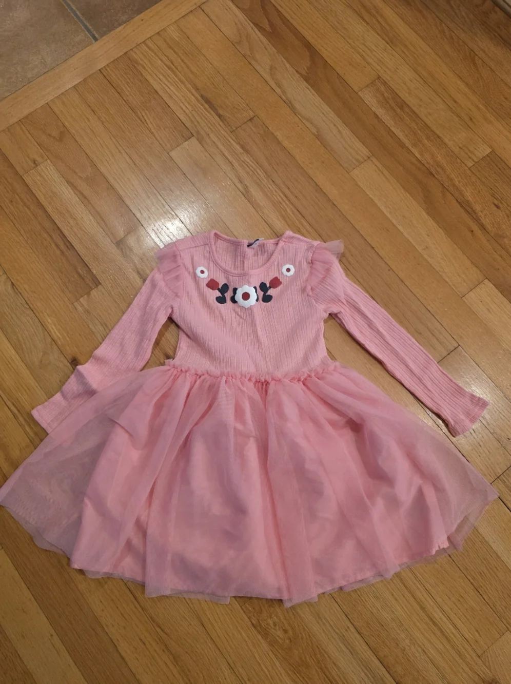 Old Navy Floral Ribbed Tutu Dress